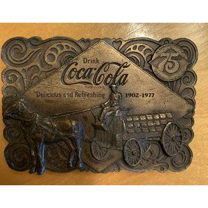 75th Anniversary Coca-Cola Belt Buckle